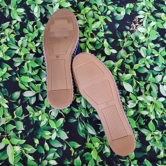 🎉HP💕TORY BURCH Sidney Espadrilles Jelly Blue - Picture 4 of 8